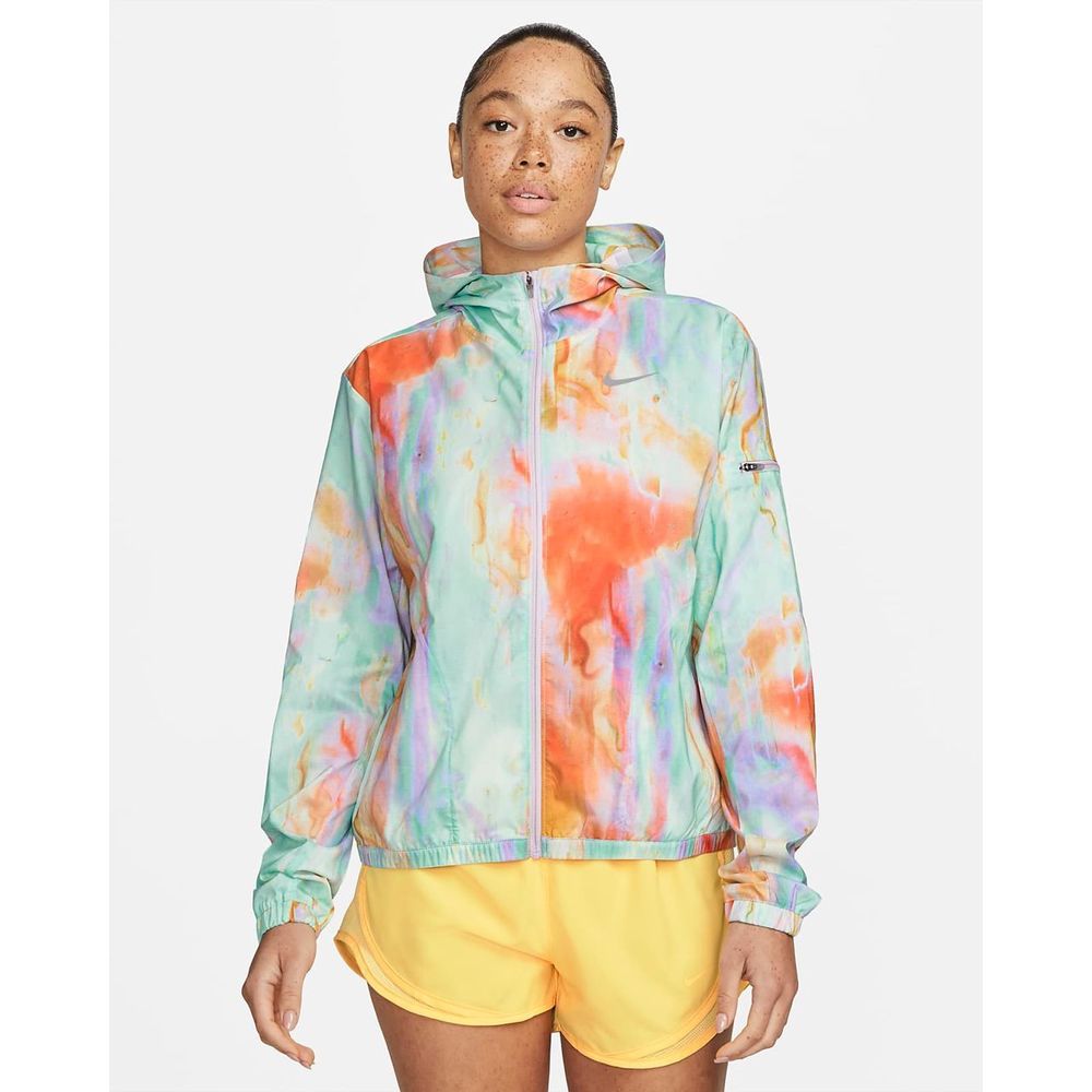 Nike Women's Multicolor Tie-Dye Utility Jacket